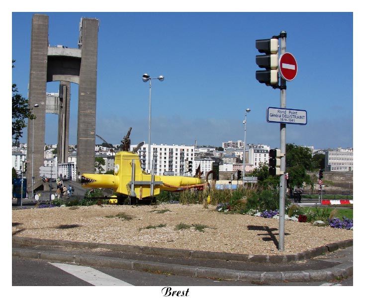 Rondpoint à Brest